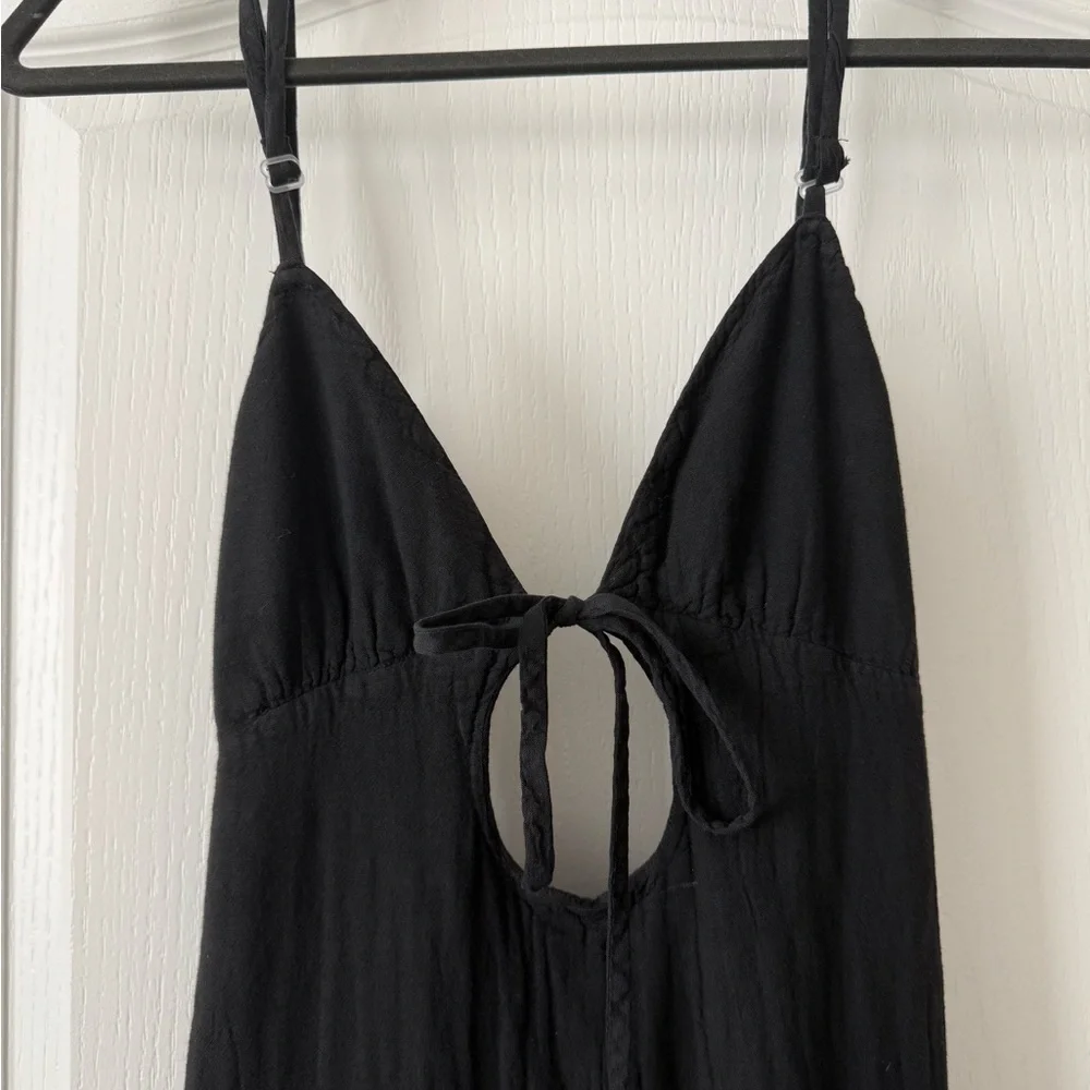 Chic Black Maxi Dress - Picture 2 of 8